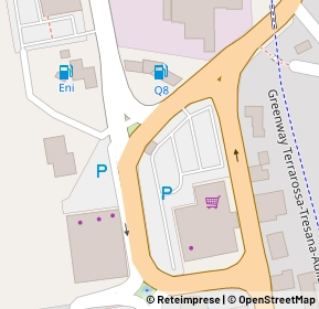 Mappa Via Gandhi, 54011 Aulla MS, Italia (0.08846)