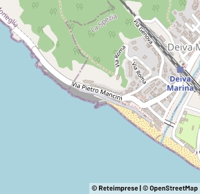 Mappa Via mancini, 19013 Deiva Marina SP, Italia (0.168)