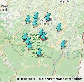 Mappa Via Salvo D'Acquisto, 41021 Fanano MO, Italia (11.73529)