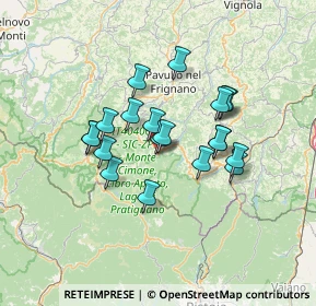 Mappa Via Salvo D'Acquisto, 41021 Fanano MO, Italia (11.0055)