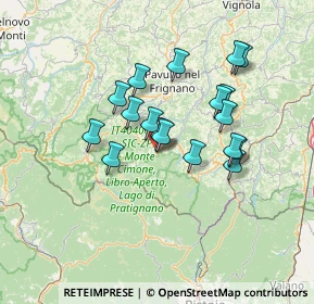 Mappa Via Salvo D'Acquisto, 41021 Fanano MO, Italia (11.73222)