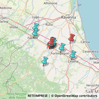 Mappa Via Paolucci Ginnasi G. R., 47121 Forlì FC, Italia (8.25364)