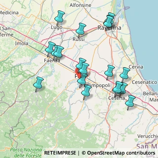 Mappa Via Paolucci Ginnasi G. R., 47121 Forlì FC, Italia (16.41211)