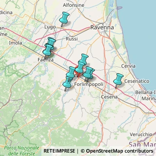Mappa Viale Roma, 47121 Forlì FC, Italia (11.36083)
