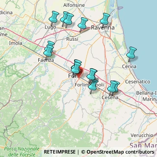 Mappa Viale Roma, 47121 Forlì FC, Italia (14.71)