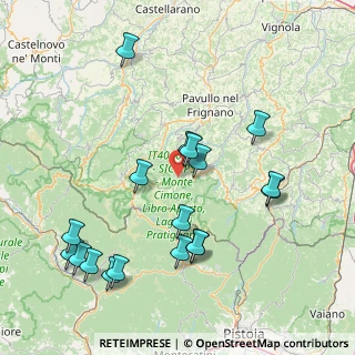 Mappa Via Calvanella, 41021 Fanano MO, Italia (17.98833)