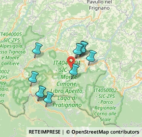 Mappa Via Calvanella, 41021 Fanano MO, Italia (6.12455)