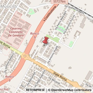 Mappa Via C. Monteverdi, 39, 47122 Forlì, Forlì-Cesena (Emilia Romagna)