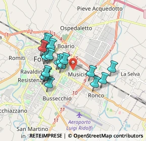 Mappa Via Giovanni Fanti, 47122 Forlì FC, Italia (1.5095)