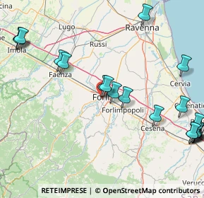 Mappa Via XXIV Maggio, 47121 Forlì FC, Italia (22.181)