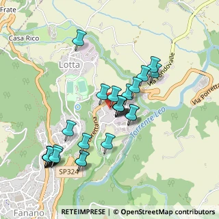 Mappa Via Statale Porrettana, 41021 Fanano MO, Italia (0.5)