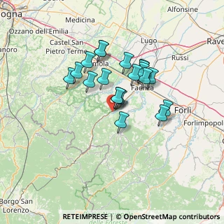 Mappa 48013 Brisighella RA, Italia (11.02)