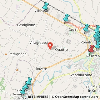 Mappa Via Forreta, 47121 Forlì FC, Italia (3.84583)