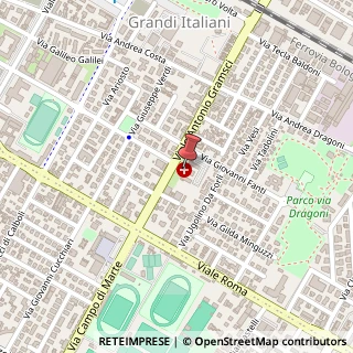 Mappa Viale Antonio Gramsci, 42/44/46, 47100 Forlì, Forlì-Cesena (Emilia Romagna)