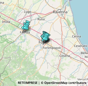 Mappa Via Ugo Foscolo, 47122 Forlì FC, Italia (5.14818)