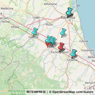 Mappa Via Firenze, 47121 Forlì FC, Italia (14.79643)