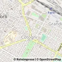 Kaart Forlì
