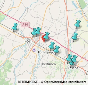 Mappa Via Mastro Giorgio, 47122 Forlì FC, Italia (8.21727)