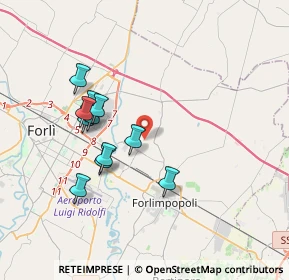 Mappa Via Mastro Giorgio, 47122 Forlì FC, Italia (3.37182)