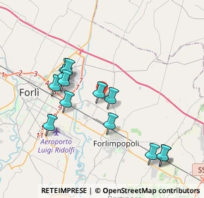 Mappa Via Mastro Giorgio, 47122 Forlì FC, Italia (3.85154)