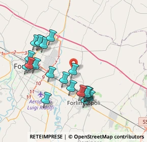 Mappa Via Mastro Giorgio, 47122 Forlì FC, Italia (3.8815)