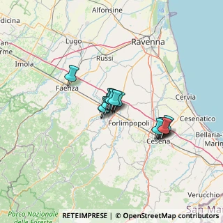 Mappa Via Gramsci, 47122 Forlì FC, Italia (8.95133)