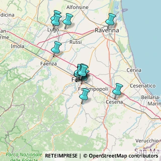 Mappa Via Gramsci, 47122 Forlì FC, Italia (10.75286)