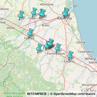 Mappa Via Gramsci, 47122 Forlì FC, Italia (15.38769)