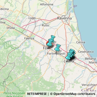 Mappa Via Gramsci, 47122 Forlì FC, Italia (12.78923)