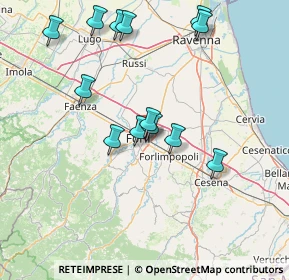 Mappa Viale Antonio Gramsci, 47122 Forlì FC, Italia (15.38769)