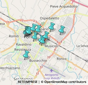 Mappa Viale Antonio Gramsci, 47122 Forlì FC, Italia (1.30267)