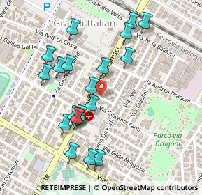 Mappa Viale Antonio Gramsci, 47122 Forlì FC, Italia (0.25)