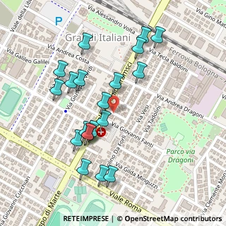 Mappa Via Gramsci, 47122 Forlì FC, Italia (0.25)