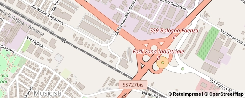 Mappa Forlì