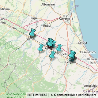 Mappa Piazzale della Vittoria, 47121 Forlì FC, Italia (10.10389)