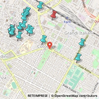 Mappa Piazzale della Vittoria, 47121 Forlì FC, Italia (0.77)