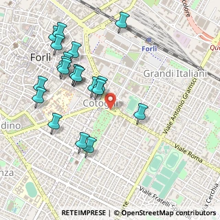Mappa Piazzale della Vittoria, 47121 Forlì FC, Italia (0.549)