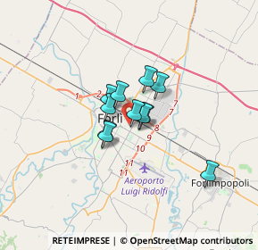 Mappa Via Torquato Tasso, 47122 Forlì FC, Italia (1.90273)