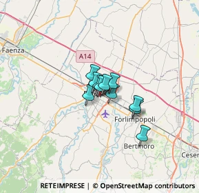 Mappa Via Torquato Tasso, 47122 Forlì FC, Italia (3.09091)