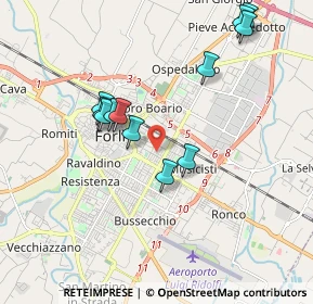 Mappa Via Torquato Tasso, 47122 Forlì FC, Italia (1.875)