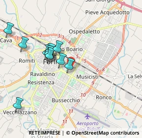 Mappa Via Torquato Tasso, 47122 Forlì FC, Italia (1.78917)