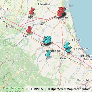 Mappa Via Simone Vesi, 47122 Forlì FC, Italia (15.01842)