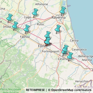Mappa Via C. Darwin, 47122 Forlì FC, Italia (16.3)