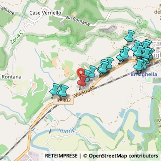 Mappa Via Giuseppe Rosetti, 48013 Brisighella RA, Italia (0.61724)