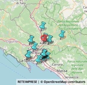 Mappa Via Cerri, 54011 Aulla MS, Italia (10.66)