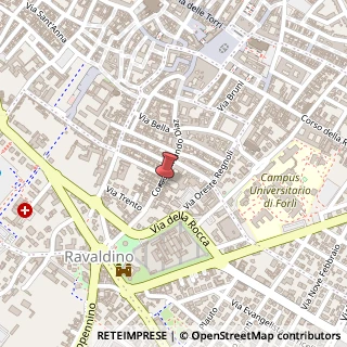 Mappa Corso Armando Diaz, 119, 47121 Forlì, Forlì-Cesena (Emilia Romagna)