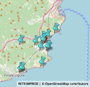 Mappa SP 45, 17028 Spotorno SV (3.05385)