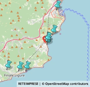 Mappa SP 45, 17028 Spotorno SV (5.99357)