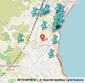 Mappa SP 45, 17028 Spotorno SV, Italia (0.50476)