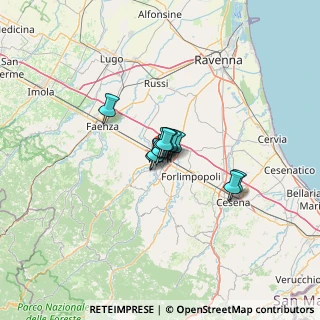 Mappa Via Giacomo della Torre, 47121 Forlì FC, Italia (5.65636)